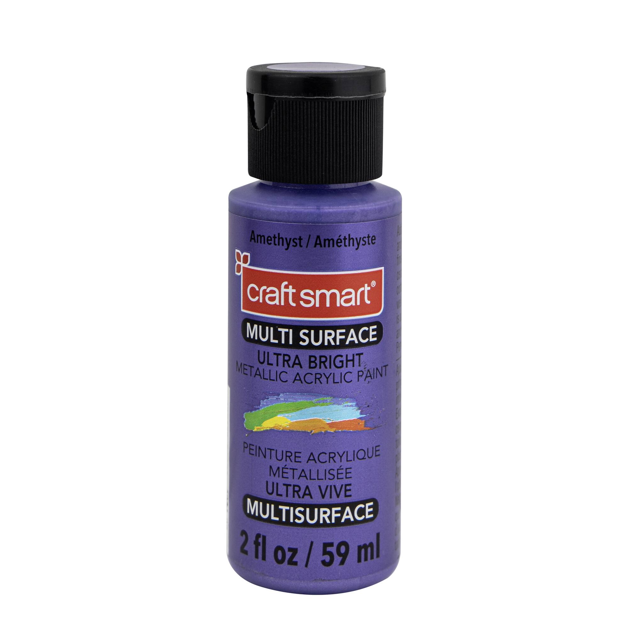 12 Pack: Premium Ultra Bright Metallic Paint by Craft Smart